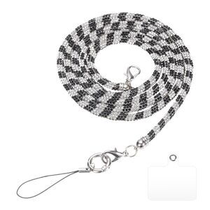 2951 2 Pcs Rhinestone Purse Straps, Crystal Bag Handle Sparkly Replacement